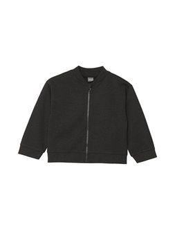 K?z ?ocuk Fermuarl? Sweatshirt