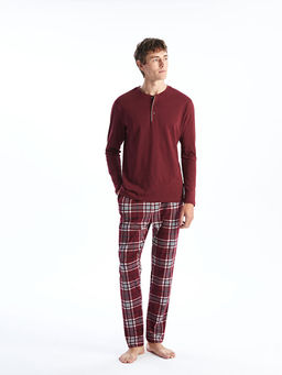 Standart Kal?p Erkek Pijama Tak?m?