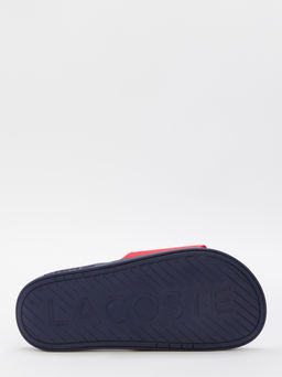 Мужские шлепанцы Сланцы LACOSTE SERVE SLIDE DUAL 1252CMA