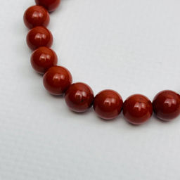 Браслет из кирпичной Яшмы 18,5 см