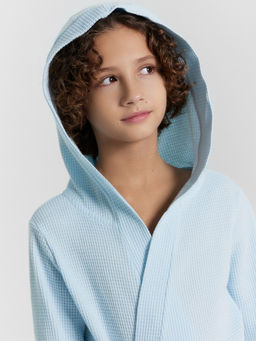 Халат для мальчиков в голубом цвете - Mark formelle фото 3