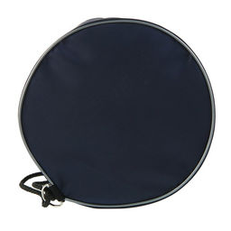 Мешок для обуви и мячей 360 х 220 мм, круглое дно D 220 мм, Calligrata (мягкий полиэстер, плотность 210 D), тёмно-синий  фото 3