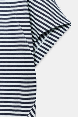 CAMISETA OVERSIZED RAYAS / Azules - Zara фото 8