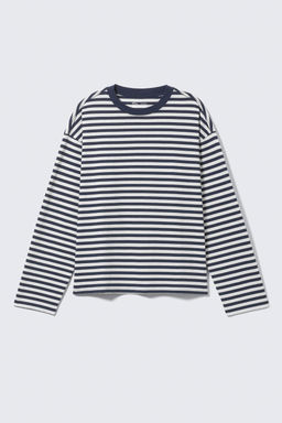 Camiseta de manga larga Loose Boxy - H&m фото 15