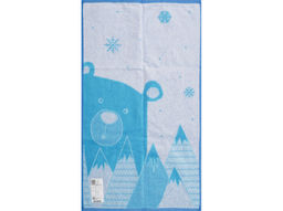 6с103.412ж1 Потапыч (бирюза11) Полотенце махровое 50х90см