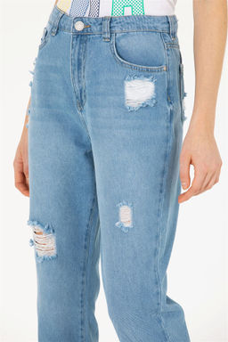 Женские голубые джинсовые брюки - U.s. polo assn фото 11