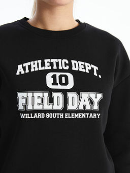 Bisiklet Yaka Kad?n Sweatshirt