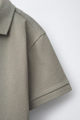 POLO B?SICO PIQU? / Marr?n / Topo - Zara фото 4