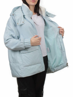 H24-210 BLUE Куртка демисезонная женская (100 гр. холлофайбер) - Fashion фото 7