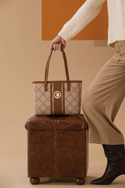 Женская бежевая сумка - U.s. polo assn фото 2