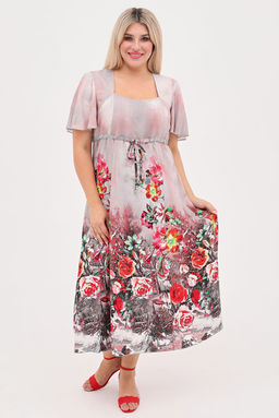 Платье Luxury Moda 1057 серый