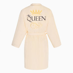 Халат махровый женский Queen размер 50-52, 100% хлопок