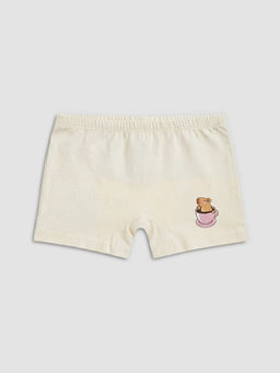 Bask?l? K?z ?ocuk Boxer