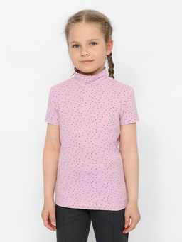 CRB wear/CWJG 63603-45 Водолазка для девочки,лаванда/Ex.Cherubino