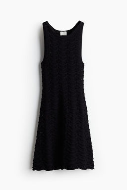 Vestido en punto pointelle - H&m фото 4
