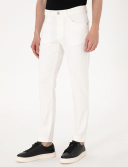 Ekru Slim Fit Jean Pantolon - Pierre cardin фото 2