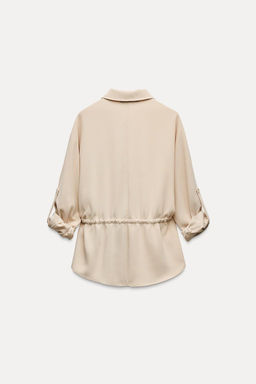 SAFARI CREPE SHIRT - Zara фото 3