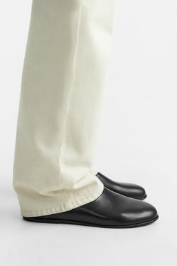 LEATHER FLATS - Zara фото 2