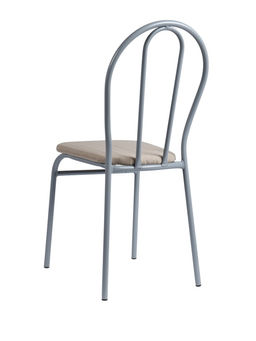 Стул для кухни разборный «Титан», обивка рогожка, цвет титан/бежевый