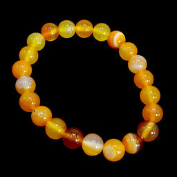 Браслет из камня Солнечный кварц дарует изобилие и карьерный рост