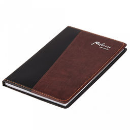 Ежедневник недатированный 13,3х19,5см, 96 листов в линейку, сшитый внутренний блок, обложка иск/кожа съемная, цвет черно-коричневый, матовый (Китай) Ежедневник недатированный 13,3х19,5см, 96 листов в линейку, сшитый внутренний блок, обложка иск/кожа съемная, цвет черно-коричневый, матовый (Китай)