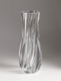 Ваза стекло настольная "Бьорг" 24,5х9 см, прозрачный