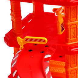 Парковка Пожарная станция, с металлическими машинкой и вертолётом - Автоград фото 6