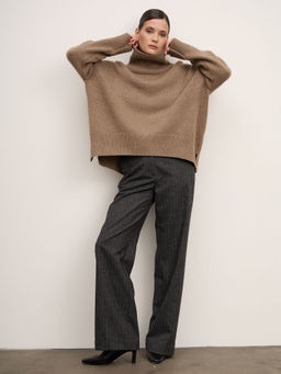 Свитер из кашемира женский 03-25-201-0C капучино