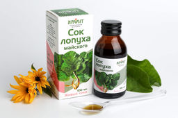 Сок лопуха майского 100 мл Алфит 7129
