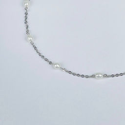 Колье на цепочке с Жемчугом 39 см +
