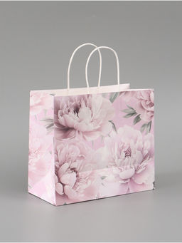 Цена за 2 шт. Пакет подарочный «Расцветай», 25 × 22 × 12 см