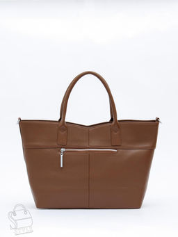 Сумка женская кожаная 1059C brown Polina&Eiterou