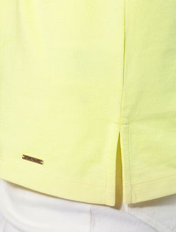 Футболка-поло из трикотажа пике с эластаном. - Vilatte фото 2