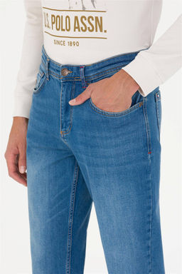 U. S. Polo Assn / Мужские синие джинсовые брюки - U.s. polo assn фото 6