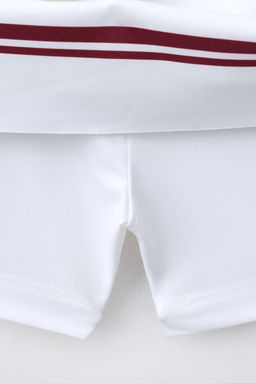 FALDA SPORTY RAYAS / Blanco - Zara фото 4