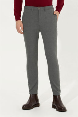 Мужские серые брюки из плотной ткани Неожиданная скидка в корзине - U.s. polo assn фото 2