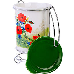 60286 Подставка для столовых приборов Цветущие Маки дол/жел LR (х24) - Mayer&boch фото 3