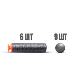 Пистолет "Стрелок" серый, в коробке