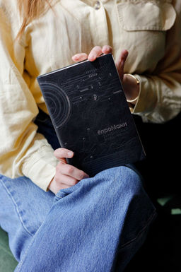 Ежедневник недатированный ESCALADA, #проМани, А5, 160 л., арт. 64002/ 15 ТИВОЛИ ЧЁРНЫЙ  фото 2