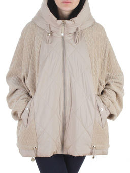 18518-1 BEIGE Куртка демисезонная женская