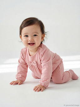 Fiyonklu K?z Bebek Tulum