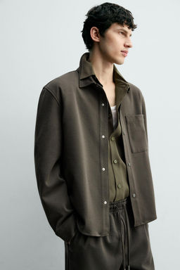 COMFORT NON-IRON OVERSHIRT - Zara фото 7