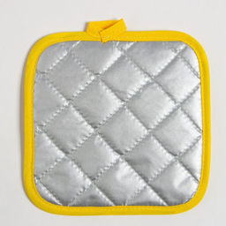 Кухонный набор Доляна Тюльпаны прихватка 17х17 см, варежка 25х16 см, 100% п/э  фото 5