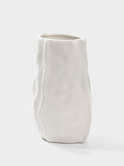 Ваза «Габино», 18.5×12 см, керамика, белая