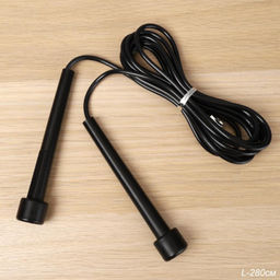 Скакалка Woohooo Classic WC2.8-BL / PVC / черный