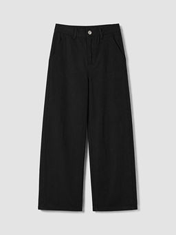 Regular Fit K?z ?ocuk Gabardin Pantolon