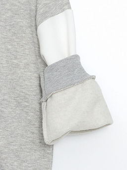 Dik Yaka K?z ?ocuk Sweatshirt - Waikiki фото 3