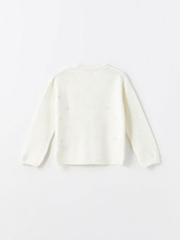 Bisiklet Yaka K?z ?ocuk Triko Kazak - Waikiki фото 3