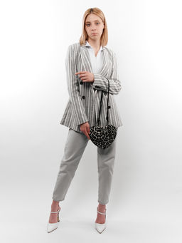 LACCOMA сумка НИ836-лепард натуральная кожа хлопок фото 7