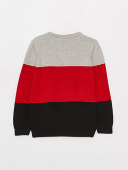 Bisiklet Yaka Spiderman Desenli Uzun Kollu Erkek ?ocuk Triko Kazak - Waikiki фото 2